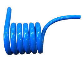 Blue Coiled Hose (1m)