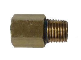 1/4 BSPT M - 1/4 BSP F Brass