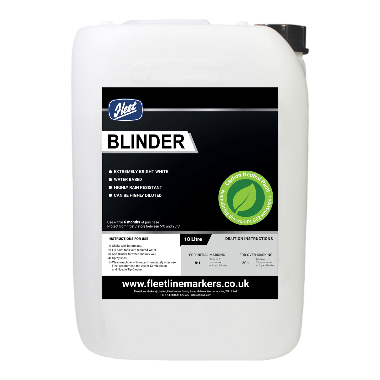 Blinder 10 Liter