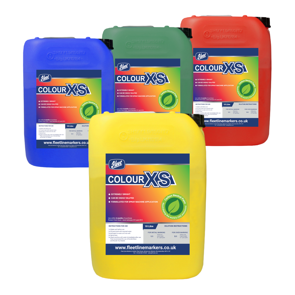 Colour XS Range 10 litres