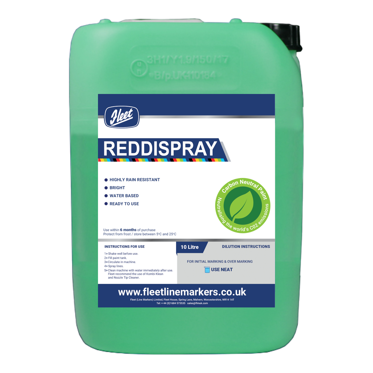 Reddispray Colour Range 10 litres