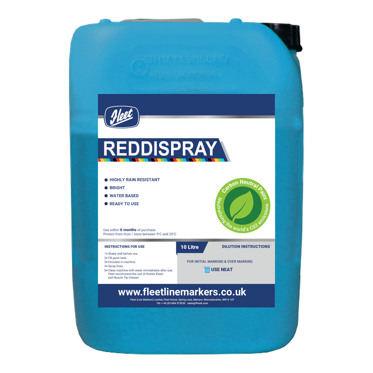 Reddispray Colour Range 10 litres